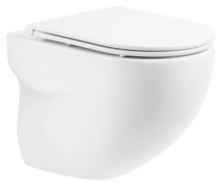 Комплект 4 в 1 BelBagno BB066CHR/BB870SC/BB002-80/BB014-SR-BIANCO унитаз подвесной ONDA BB066CHR с сиденьем BB870SC система инсталляции для унитазов BB002-80 с кнопкой смыва BB014-SR-BIANCO